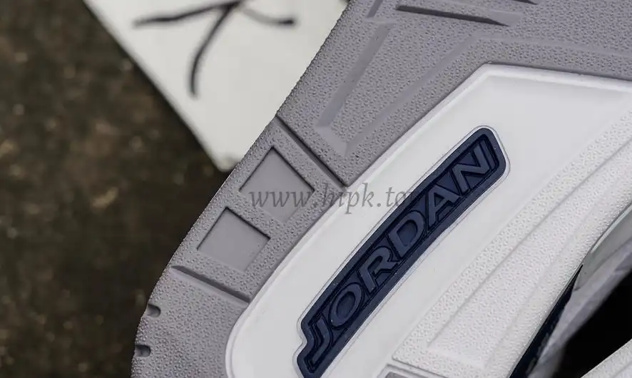 PK GOD Air Jordan 3 Midnight Navy RETAIL MATERIALS READY TO SHIP