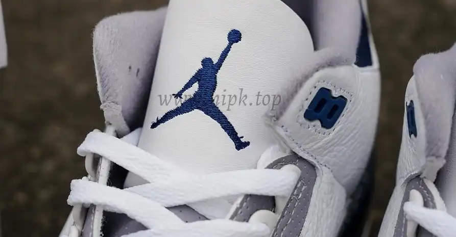 PK GOD Air Jordan 3 Midnight Navy RETAIL MATERIALS READY TO SHIP