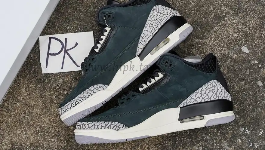 PK GOD Air Jordan 3 WMNS Off Noir RETAIL MATERIALS READY TO SHIP