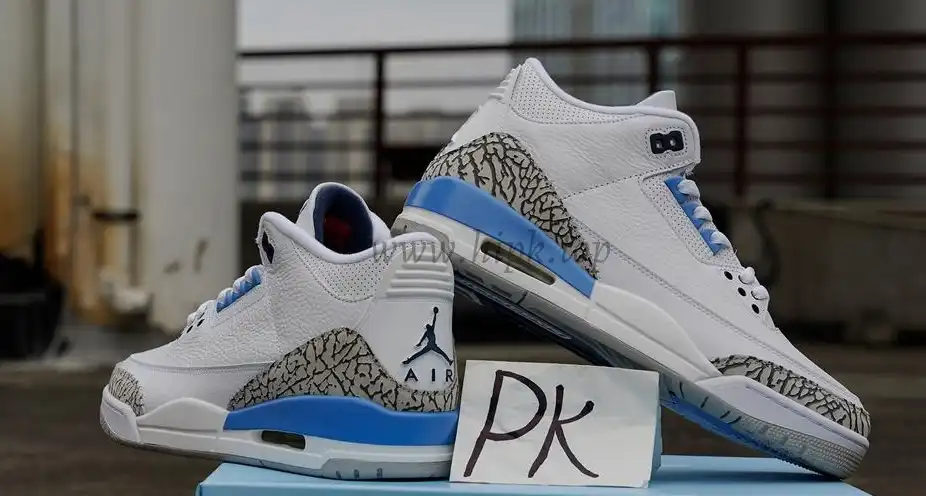 PK GOD Jordan 3 Retro UNC Retail Materials Ready to Ship