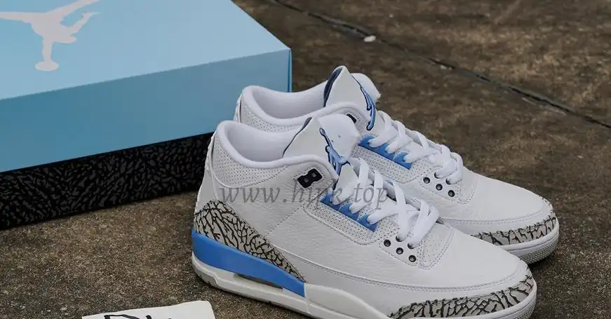 PK GOD Jordan 3 Retro UNC Retail Materials Ready to Ship