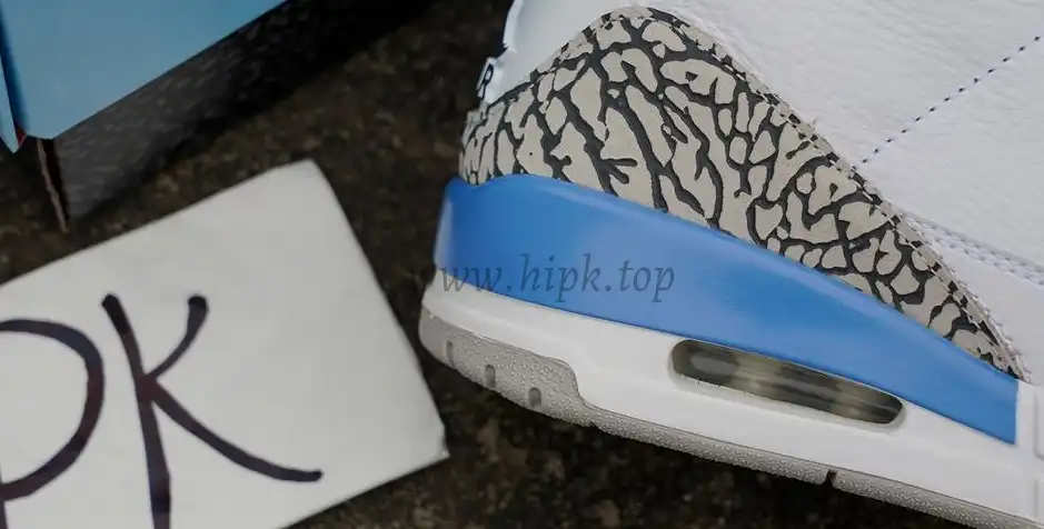 PK GOD Jordan 3 Retro UNC Retail Materials Ready to Ship