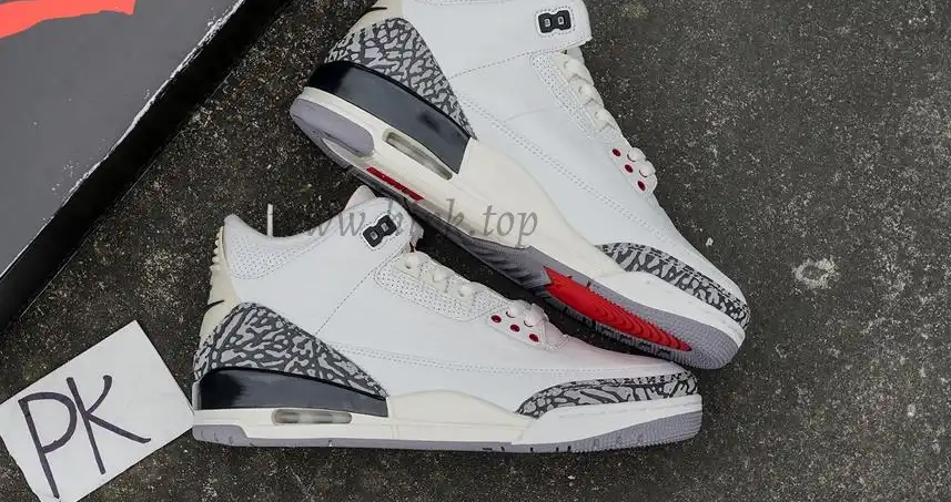 PK GOD Jordan 3 Retro White Cement Reimagined RETAIL MATERIALS READY TO SHIP