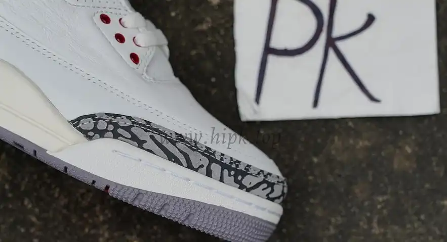 PK GOD Jordan 3 Retro White Cement Reimagined RETAIL MATERIALS READY TO SHIP