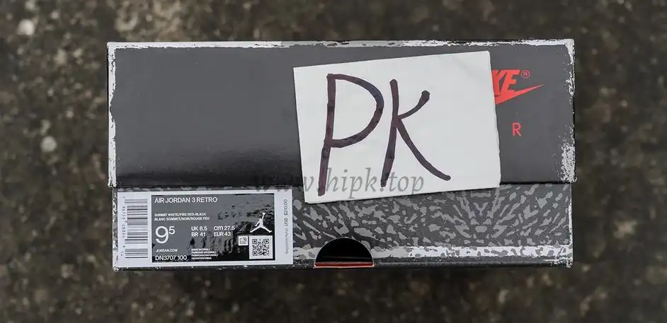 PK GOD Jordan 3 Retro White Cement Reimagined RETAIL MATERIALS READY TO SHIP