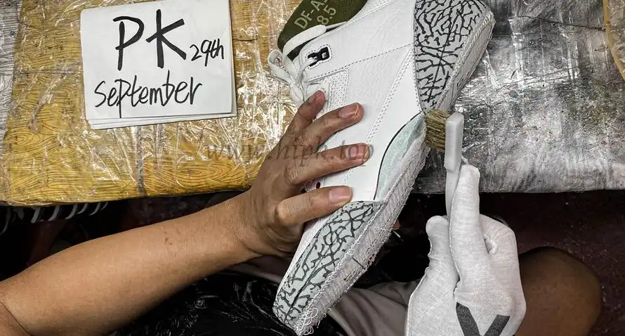 PK GOD Jordan 3 Retro White Cement Reimagined RETAIL MATERIALS READY TO SHIP