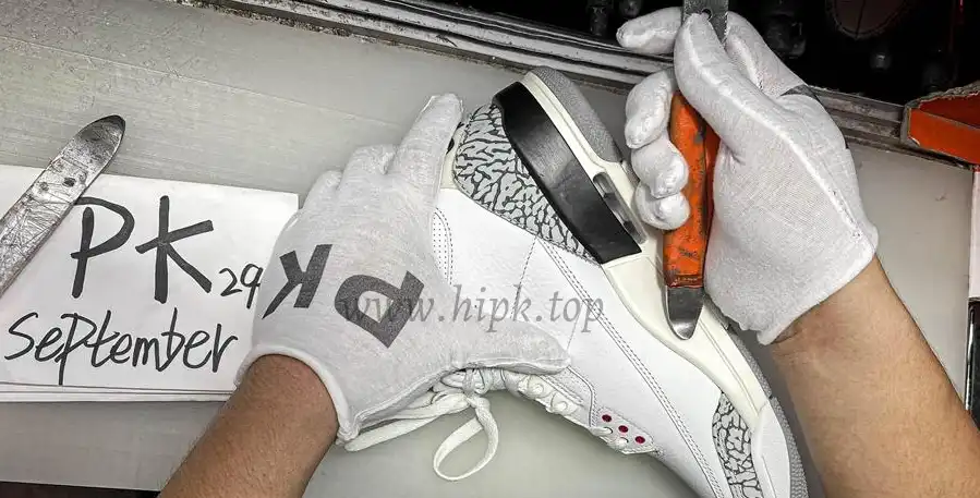 PK GOD Jordan 3 Retro White Cement Reimagined RETAIL MATERIALS READY TO SHIP