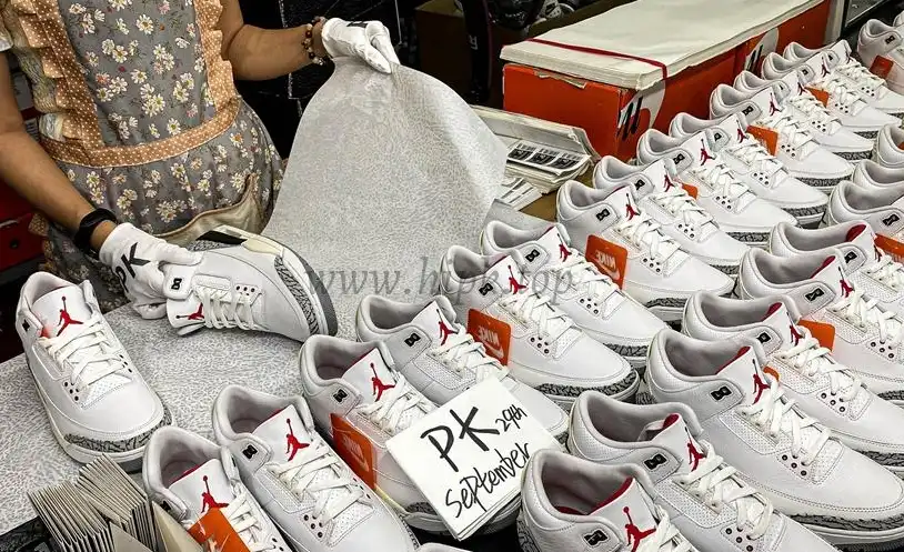 PK GOD Jordan 3 Retro White Cement Reimagined RETAIL MATERIALS READY TO SHIP