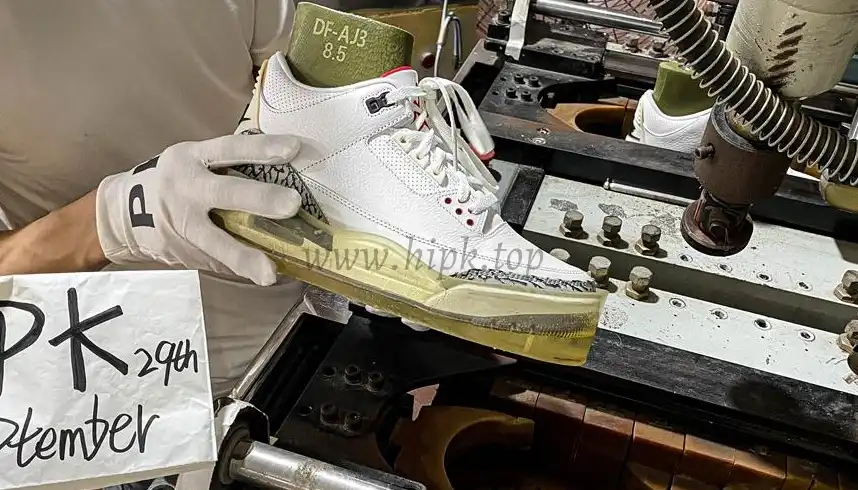 PK GOD Jordan 3 Retro White Cement Reimagined RETAIL MATERIALS READY TO SHIP