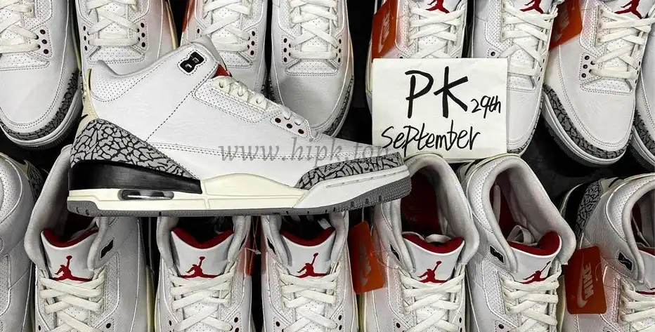 PK GOD Jordan 3 Retro White Cement Reimagined RETAIL MATERIALS READY TO SHIP