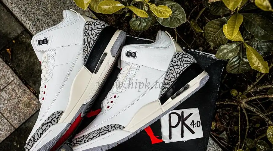 PK GOD Jordan 3 Retro White Cement Reimagined RETAIL MATERIALS READY TO SHIP