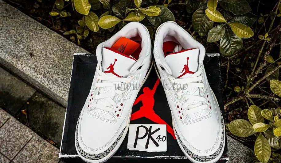 PK GOD Jordan 3 Retro White Cement Reimagined RETAIL MATERIALS READY TO SHIP