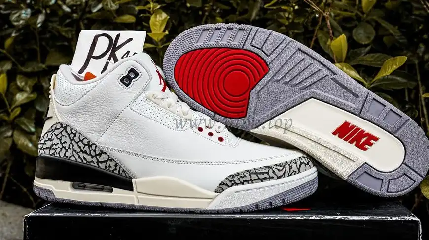 PK GOD Jordan 3 Retro White Cement Reimagined RETAIL MATERIALS READY TO SHIP