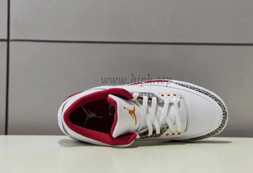 Pk God air jordan 3 retro Cardinal Red retail materials ready to ship