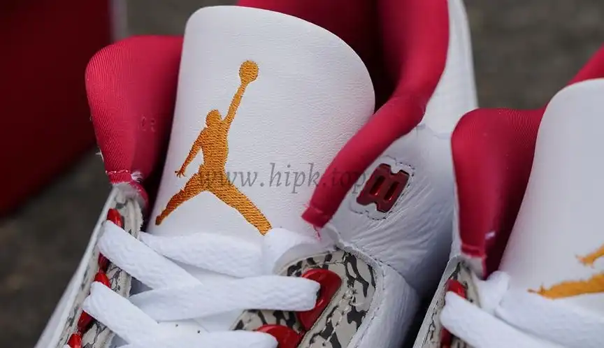 Pk God air jordan 3 retro Cardinal Red retail materials ready to ship