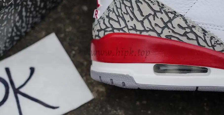 Pk God air jordan 3 retro Cardinal Red retail materials ready to ship