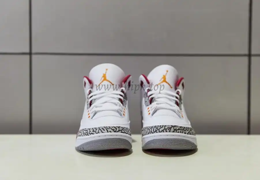 Pk God air jordan 3 retro Cardinal Red retail materials ready to ship