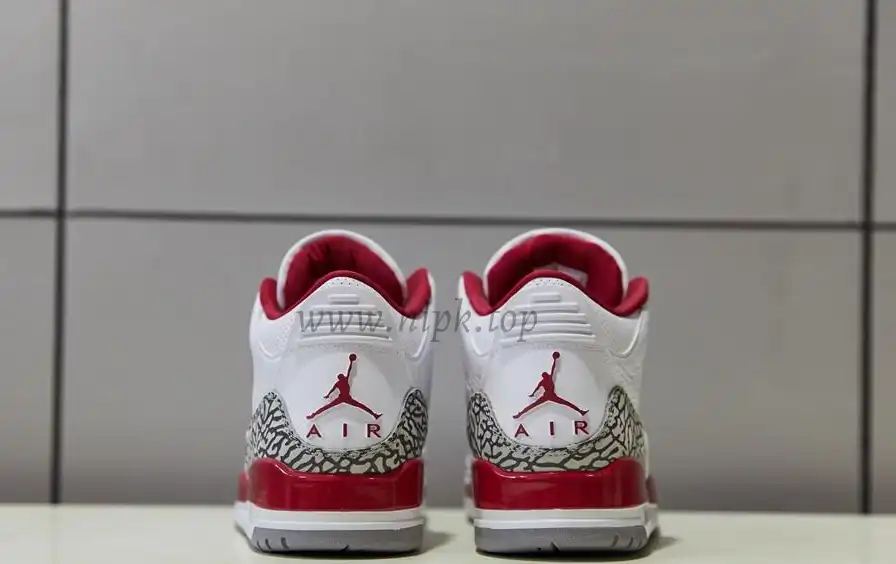 Pk God air jordan 3 retro Cardinal Red retail materials ready to ship