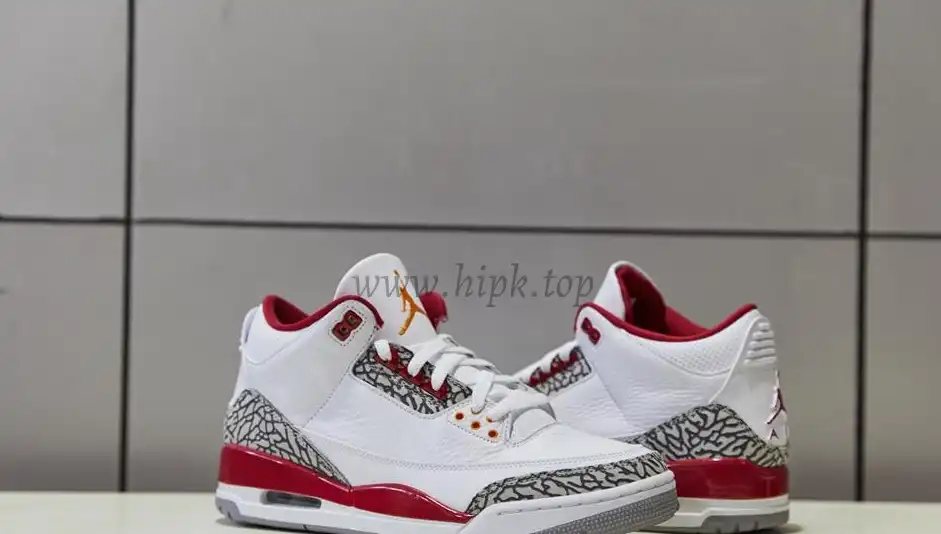 Pk God air jordan 3 retro Cardinal Red retail materials ready to ship