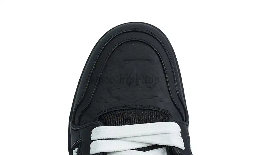 PK god Louis Vuitton LV Trainer Monogram Denim ALL Black retail materials ready to ship