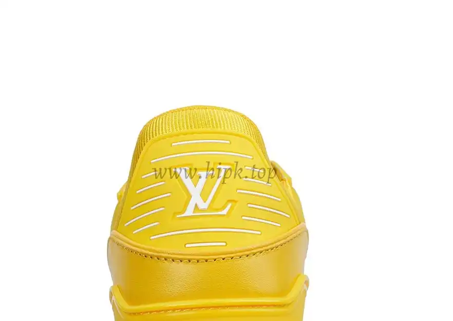 PK god Louis Vuitton LV Trainer ALL Yellow retail materials ready to ship