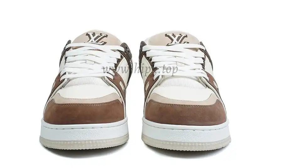 PK god Louis Vuitton LV Trainer Brown retail materials ready to ship