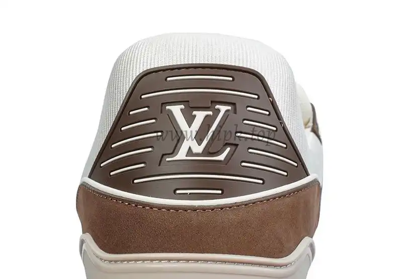 PK god Louis Vuitton LV Trainer Brown retail materials ready to ship