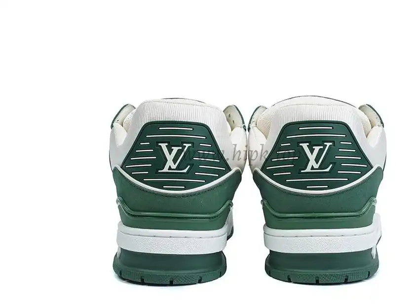 PK god Louis Vuitton LV Trainer Green White retail materials ready to ship