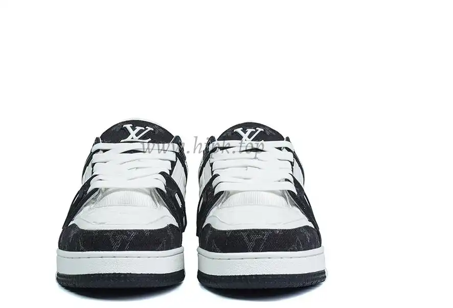 PK god Louis Vuitton LV Trainer White Black retail materials ready to ship