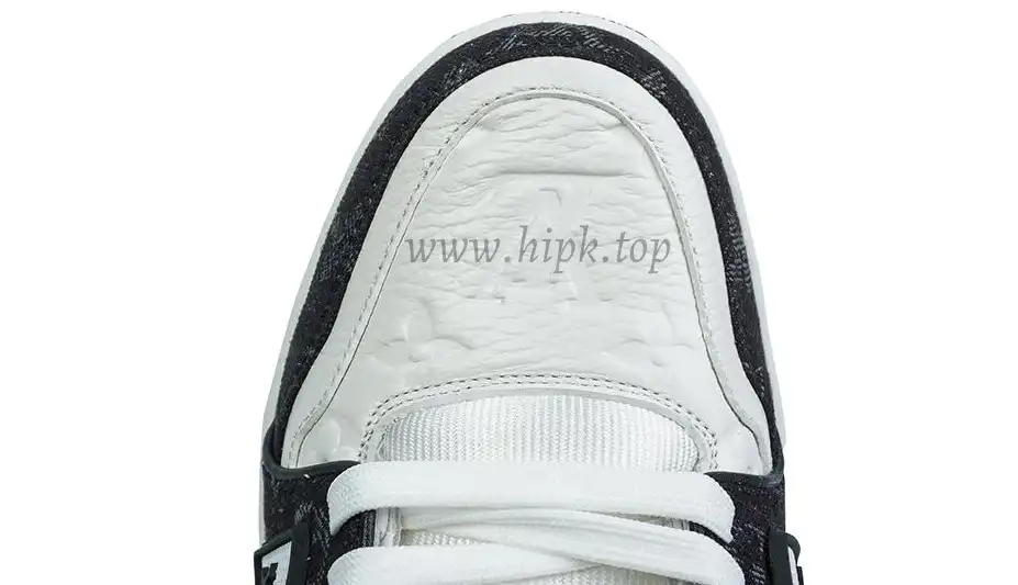 PK god Louis Vuitton LV Trainer White Black retail materials ready to ship