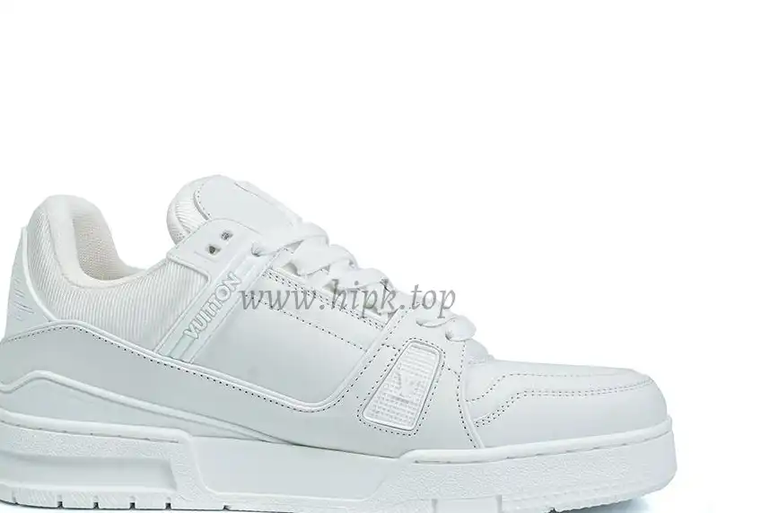 PK god Louis Vuitton LV Trainer White retail materials ready to ship