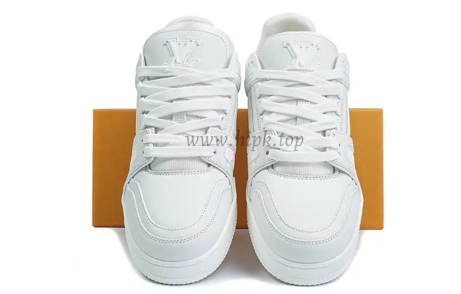 PK god Louis Vuitton LV Trainer White retail materials ready to ship