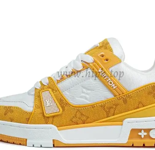 PK God Louis Vuitton Trainer Maxi orange RETAIL MATERIALS READY TO SHIP