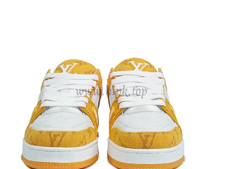 PK god Louis Vuitton LV Trainer orange retail materials ready to ship