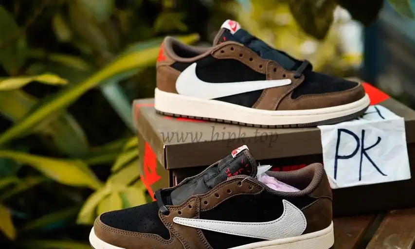 PK 5.0 TRAVIS SCOTT X AJ1 LOW WITH RETAIL MATERIALS READY TO SHIP