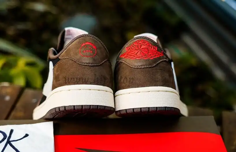 PK 5.0 TRAVIS SCOTT X AJ1 LOW WITH RETAIL MATERIALS READY TO SHIP