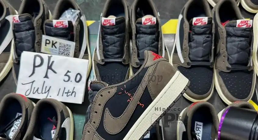 PK 5.0 TRAVIS SCOTT X AJ1 LOW WITH RETAIL MATERIALS READY TO SHIP