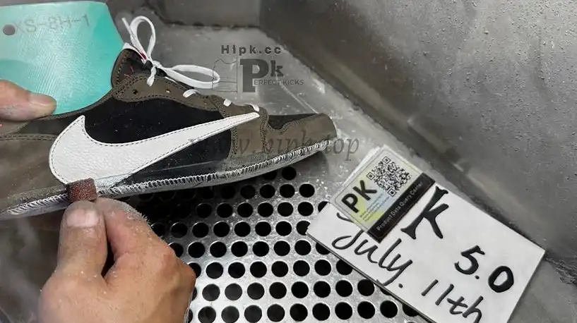 PK 5.0 TRAVIS SCOTT X AJ1 LOW WITH RETAIL MATERIALS READY TO SHIP