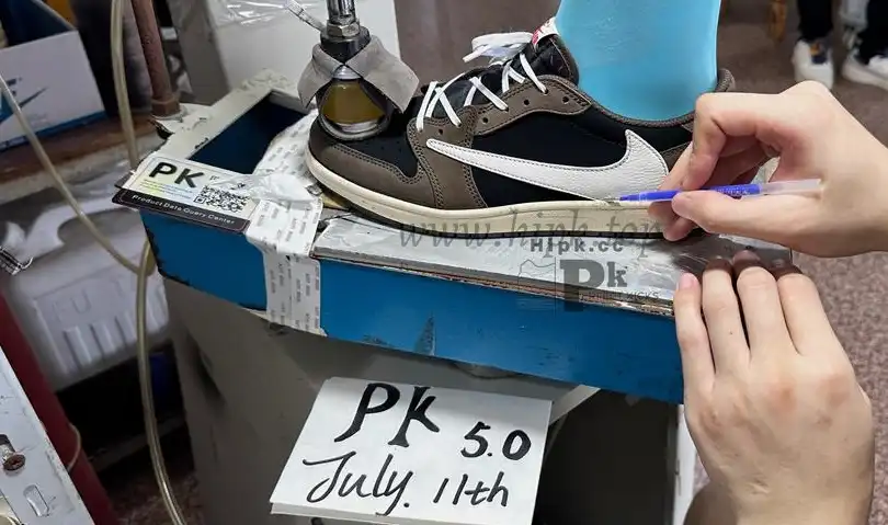 PK 5.0 TRAVIS SCOTT X AJ1 LOW WITH RETAIL MATERIALS READY TO SHIP