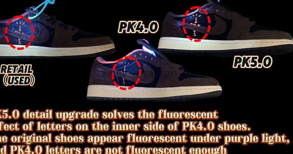 PK 5.0 TRAVIS SCOTT X AJ1 LOW WITH RETAIL MATERIALS READY TO SHIP