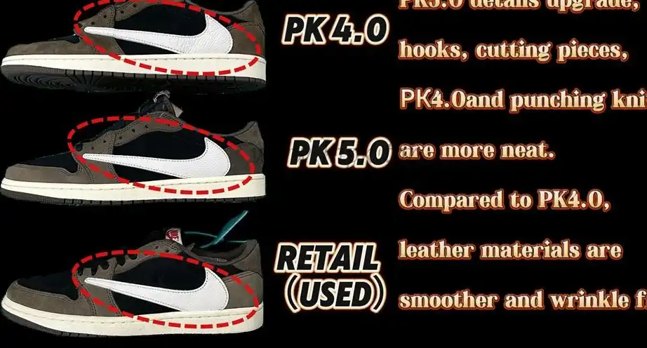 PK 5.0 TRAVIS SCOTT X AJ1 LOW WITH RETAIL MATERIALS READY TO SHIP