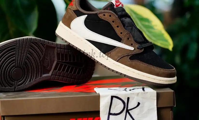 PK 5.0 TRAVIS SCOTT X AJ1 LOW WITH RETAIL MATERIALS READY TO SHIP