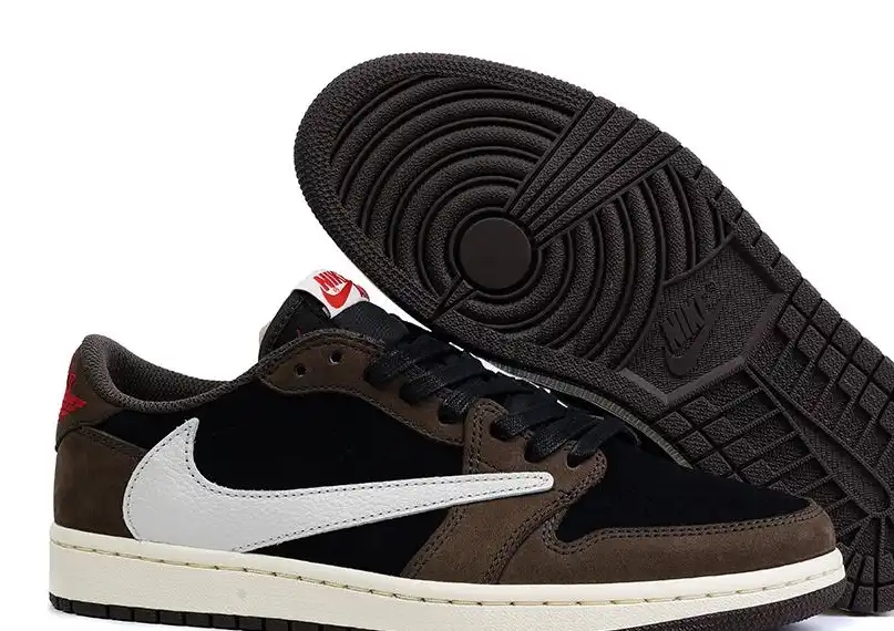 PK 5.0 TRAVIS SCOTT X AJ1 LOW WITH RETAIL MATERIALS READY TO SHIP