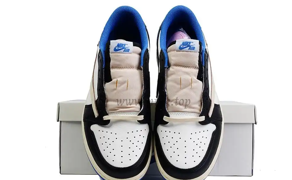 PK 5.0 TRAVIS SCOTT X FRAGEMENT X AIR JORDAN 1 LOW OG RETAIL MATERIALS READY TO SHIP