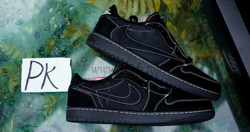 PK5.0 Jordan 1 Retro Low OG SP Travis Scott Black Phantom RETAIL MATERIALS READY TO SHIP