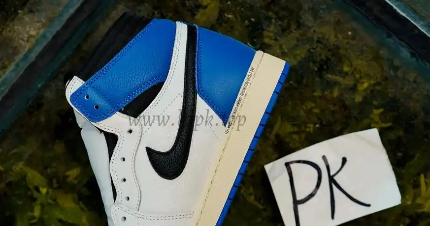 PK5.0 Travis Scott X Fragment X Air Jordan 1 High OG retail materials ready to ship