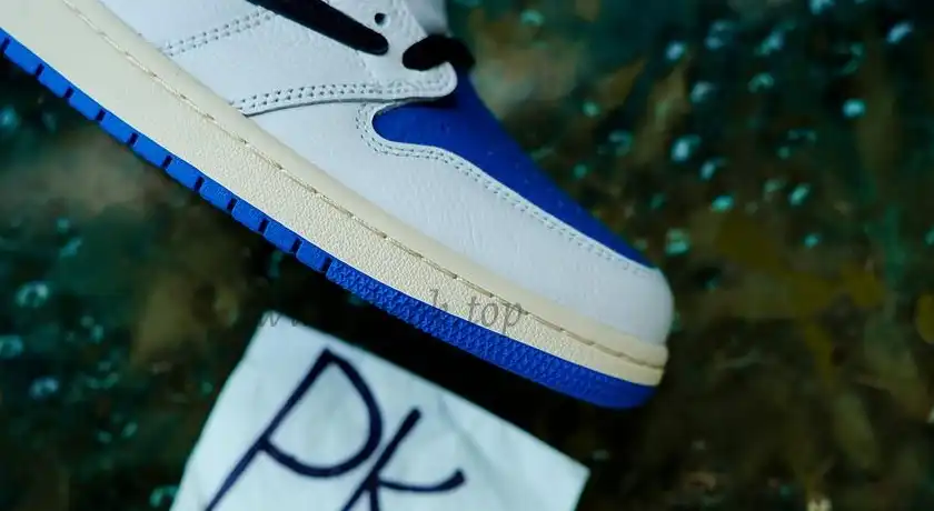 PK5.0 Travis Scott X Fragment X Air Jordan 1 High OG retail materials ready to ship