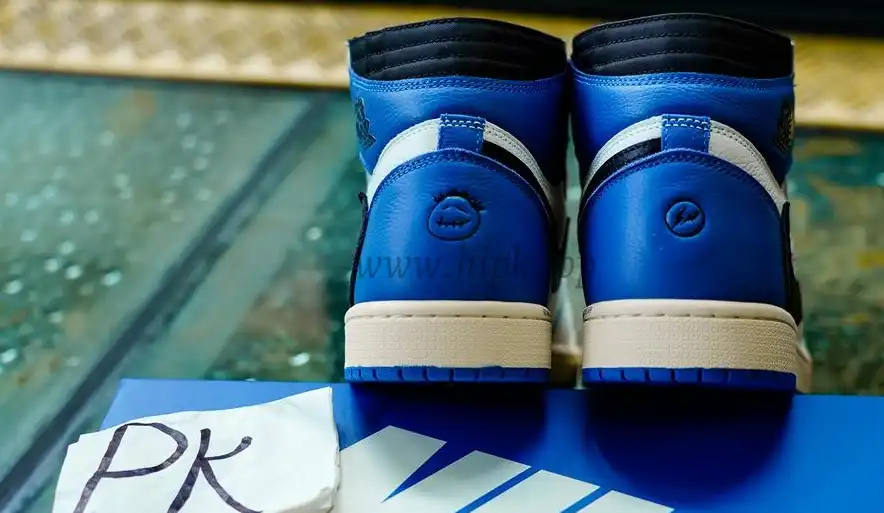 PK5.0 Travis Scott X Fragment X Air Jordan 1 High OG retail materials ready to ship