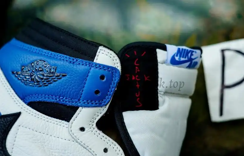 PK5.0 Travis Scott X Fragment X Air Jordan 1 High OG retail materials ready to ship