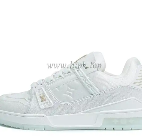 PK God Louis Vuitton Trainer Maxi White RETAIL MATERIALS READY TO SHIP